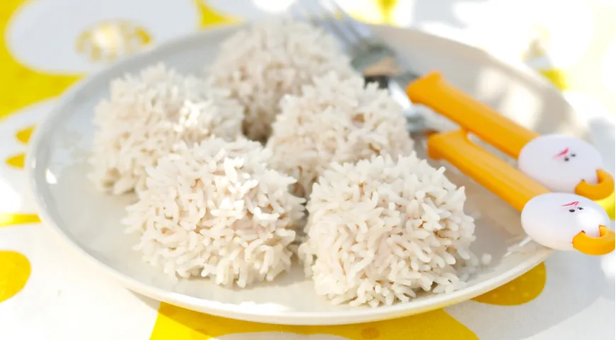 Ёжики с рисом для детей