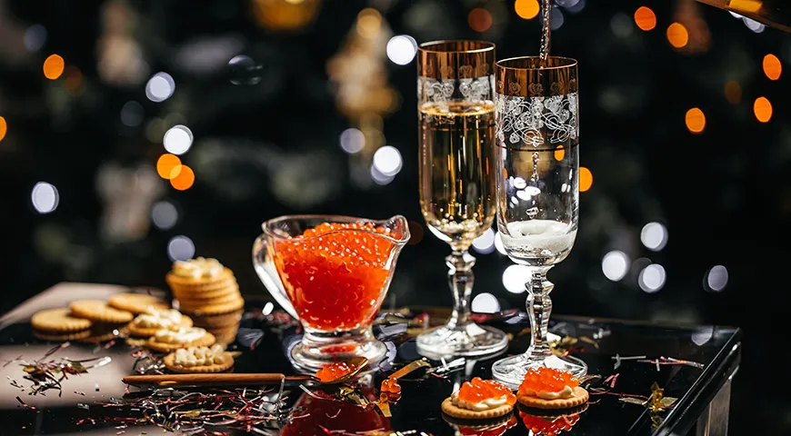 Тарталетки с икрой&nbsp;—&nbsp;идеальное сопровождение к брюту