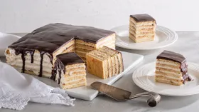 Торт Армянская птичка (птичье молоко по-армянски)