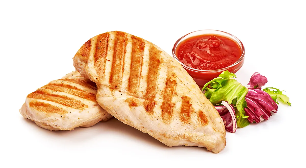 Куриная грудка жареная