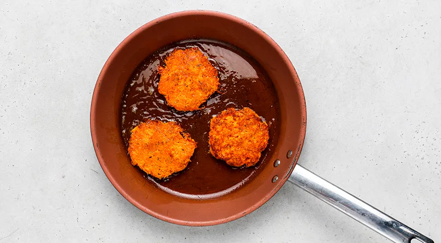 Драники из моркови