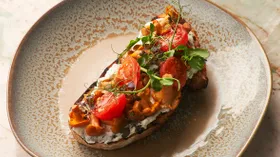 Рецепты с грибами и мягкими сырами