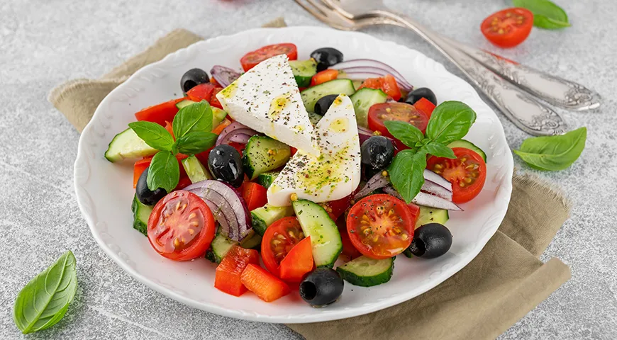Овощной салат — вкусный и полезный перекус