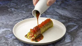 Рецепты с овощами, яйцом и икрой горбуши