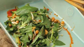 Рецепты с орехами, кинзой и огурцом