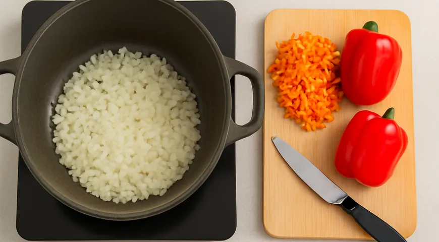 Баклажаны с мясом в казане