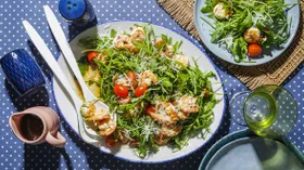 Рецепты с мёдом, томатами и рукколой