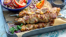 Шашлык из свиной шеи