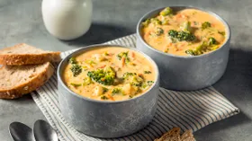 Сырный крем-суп с брокколи