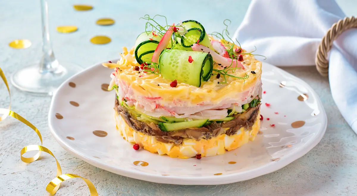 Салаты на День Рождения