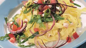Рецепты с молочной продукцией, рукколой и пастой