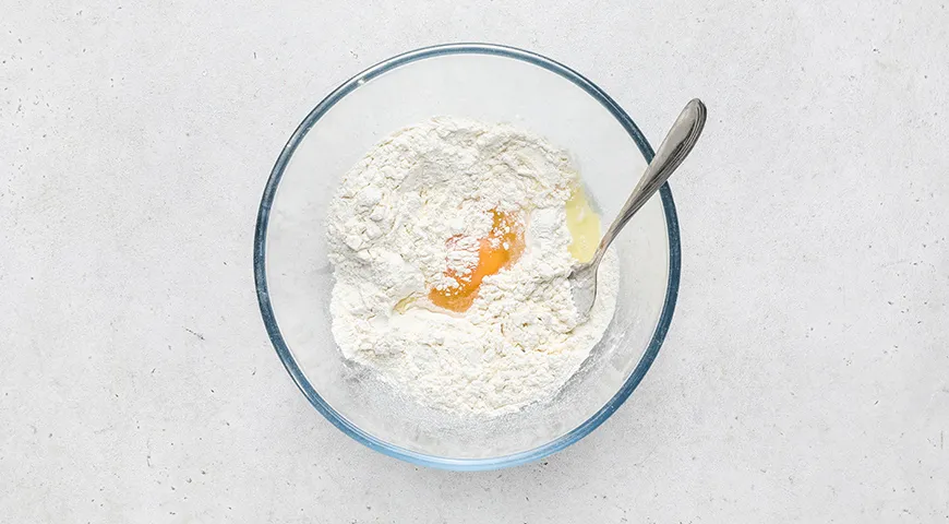 Затирка на молоке