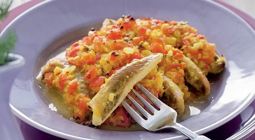 Рецепт морского черта в остром соусе (так же можно приготовить клыкача)