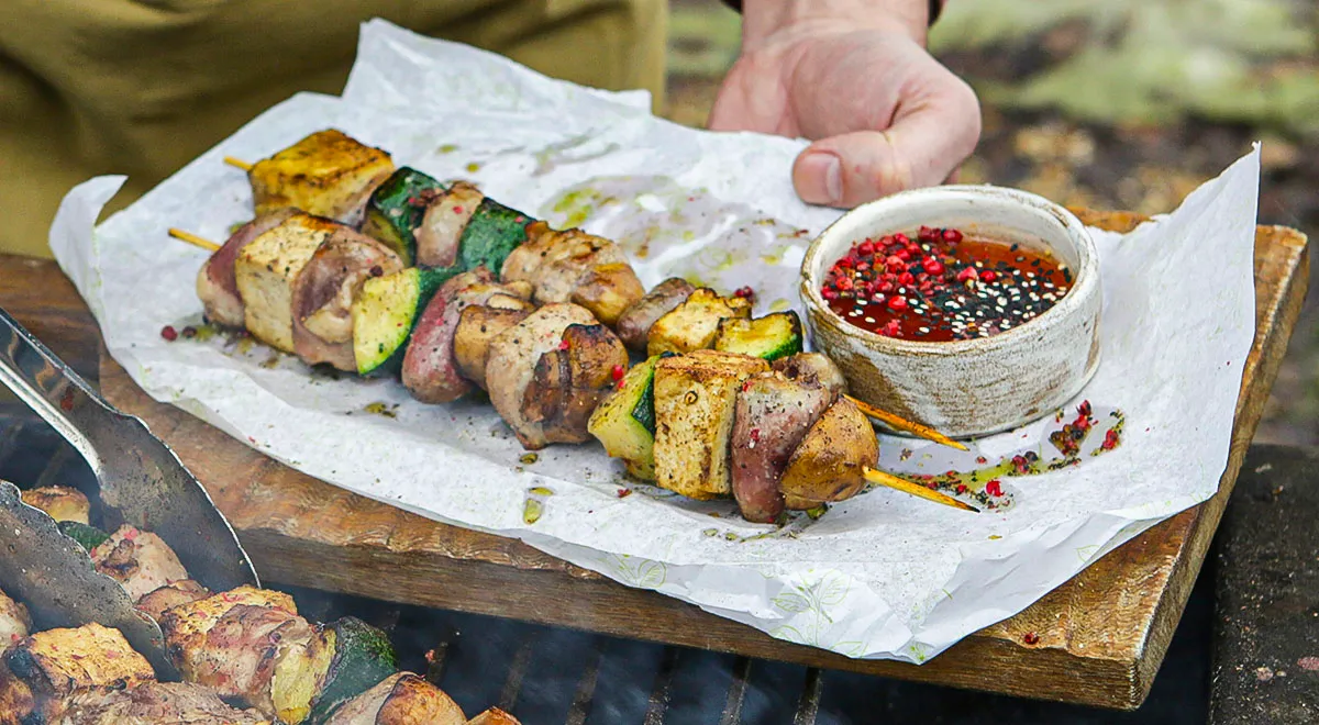 Рецепт китайских шашлычков на шпажках (Чуань) с анисом