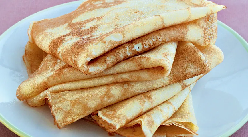 Блинчики на кислом молоке