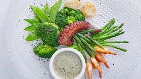 Рецепты на ужин с морепродуктами и фасолью