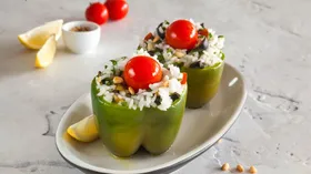 Рецепты с овощами, рисом и кедровыми орехами