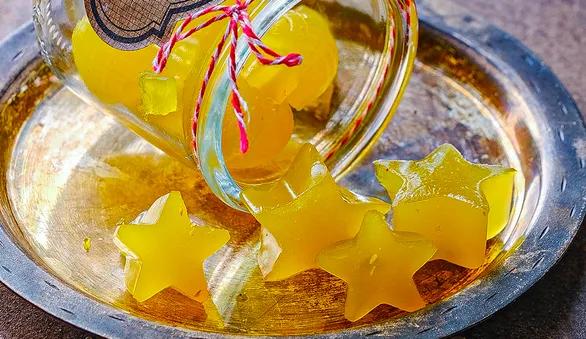 Лимонно-имбирный мармелад