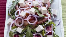Простые рецепты с рассольными сырами и арбузом