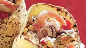 Рецепты с морепродуктами, рисом и кукурузой