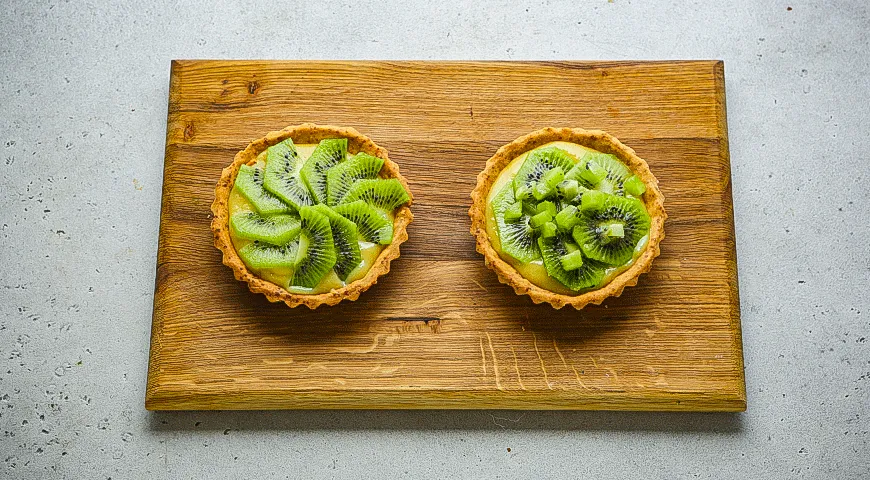 Тарталетки с киви