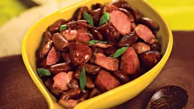 Простые рецепты с вином и бобами