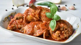 Чахохбили из курицы по-грузински