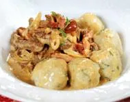 Рецепты с молочной продукцией, мукой и телятиной