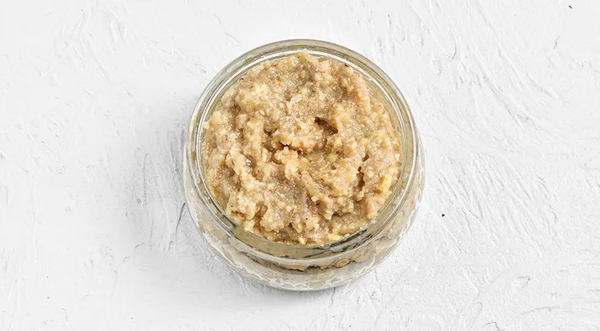 Паста из грецких орехов с медом