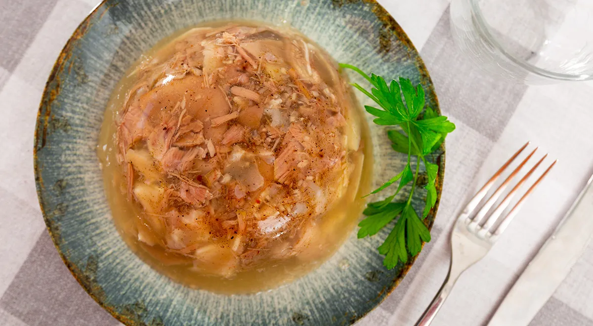 Холодец из разного мяса