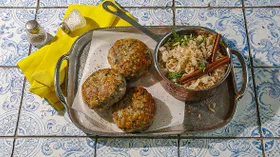 Куриные котлеты по-мароккански