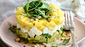 Рецепты с кедровыми орехами и авокадо