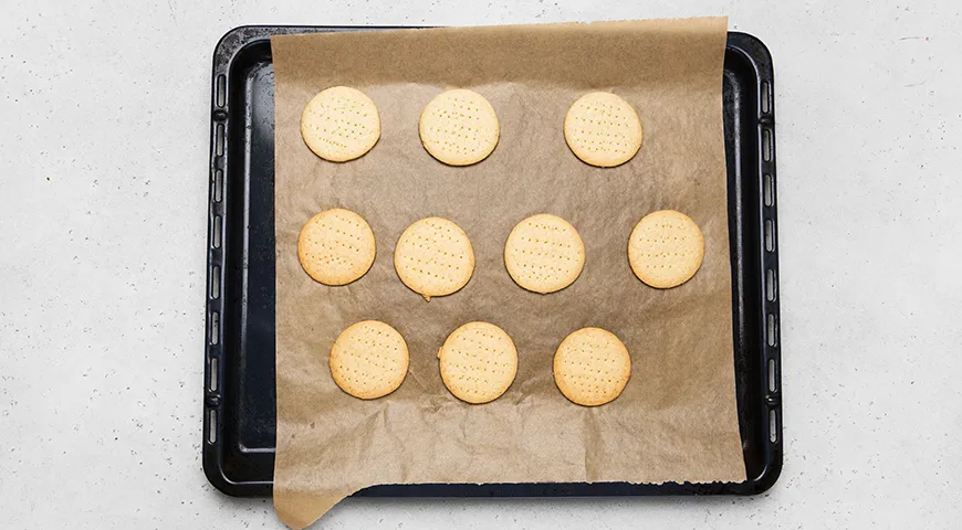 Простое галетное печенье