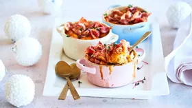 Простые рецепты с твёрдыми сырами и беконом