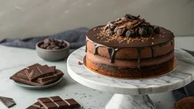 Шоколадная глазурь для торта: какая она бывает и как приготовить