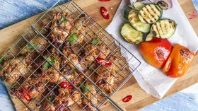 Рецепты с продукцией пчеловодства, курятиной и чили