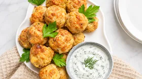 Митболы из индейки с кабачком и сыром