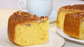 Рецепты со сметаной, корицей и грецким орехом