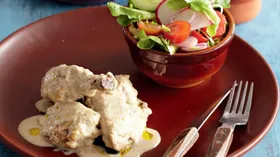 Рецепты с алкоголем, сливками и шампиньонами