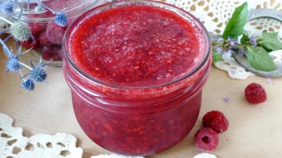 Малиновое варенье, малиновое желе, малиновый уксус. Заготовки из малины