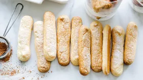 Печенье савоярди от итальянского кондитера Паоло Сакетти