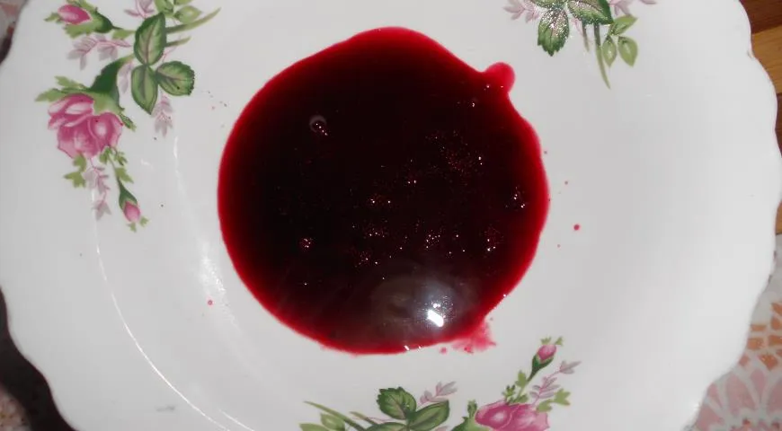 Вишневый сладкий соус фото декора