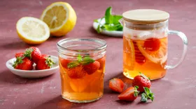 Рецепты с мятой и клубникой