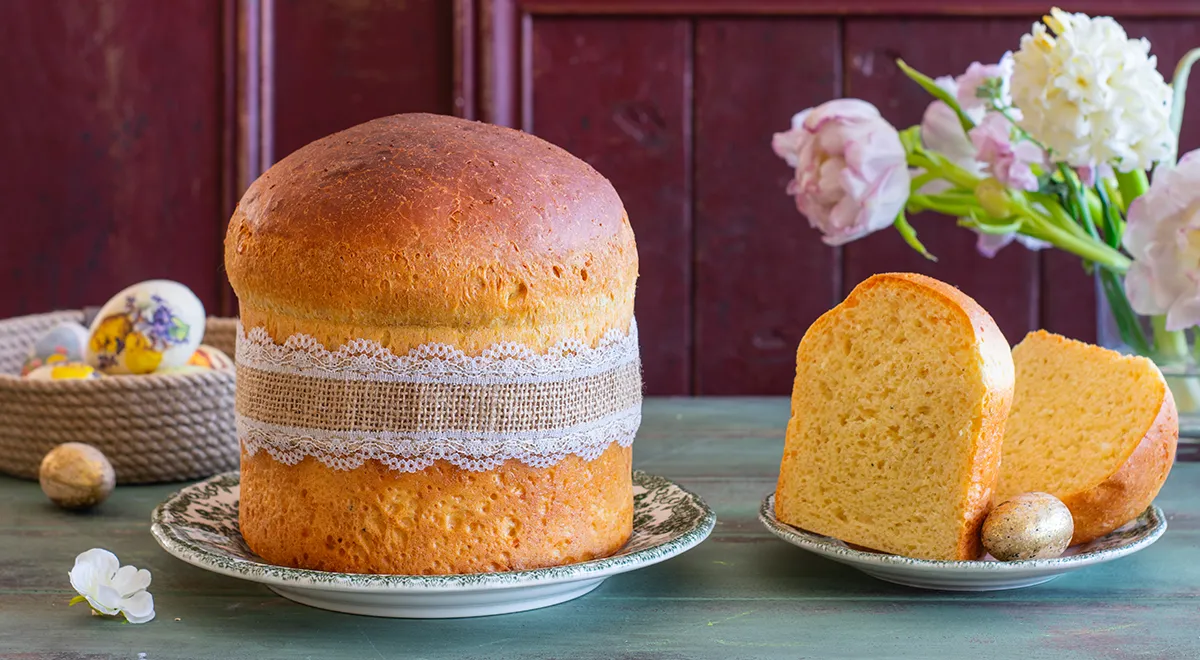 Кулич с сыром