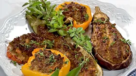 Рецепты с твёрдыми сырами, яйцом и баклажаном