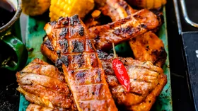 Рецепты с рыбой, морепродуктами и кукурузой