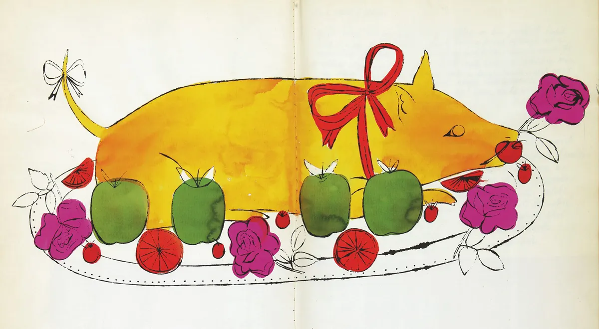 «Дикая малина» — ироничная кулинарная книга Энди Уорхола