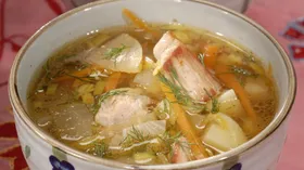 Простые рецепты с луком пореем и яблоком