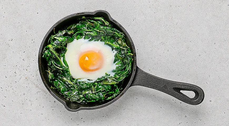 Зеленая шакшука