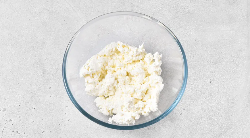 Творожные рогалики с яблоками